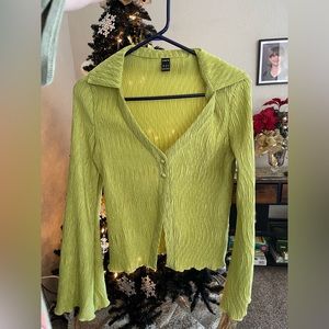 SHEIN button down Y2K blouse